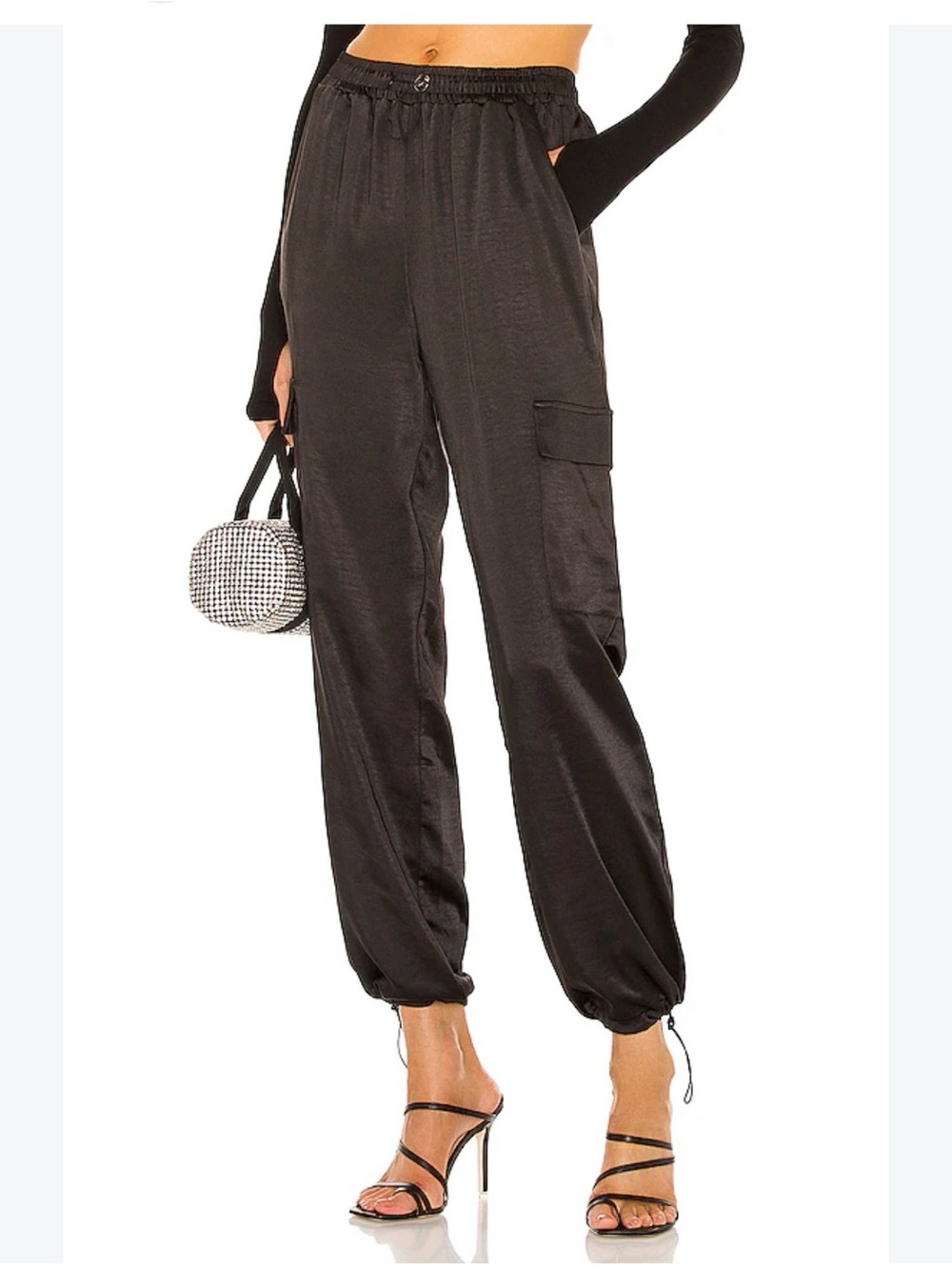 Superdown Revolve Rita Cargo Pant in Black size XS